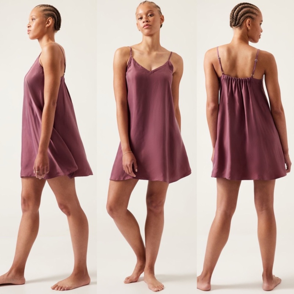 Athleta Calm Cool Slip Dress